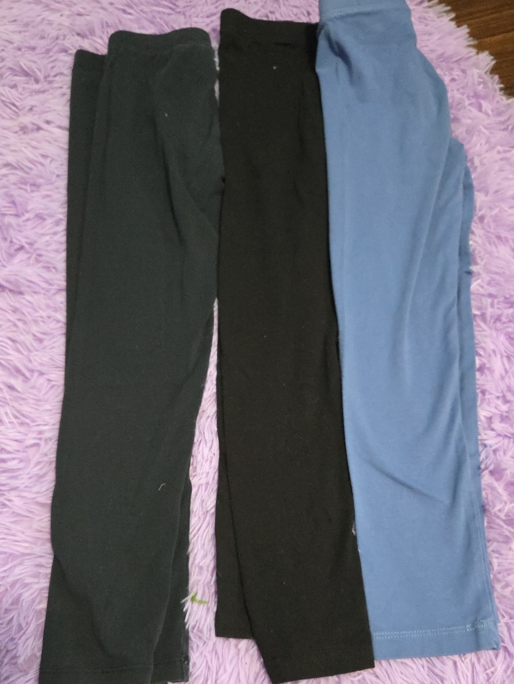 3 Pairs Asst Brand Size S Leggings